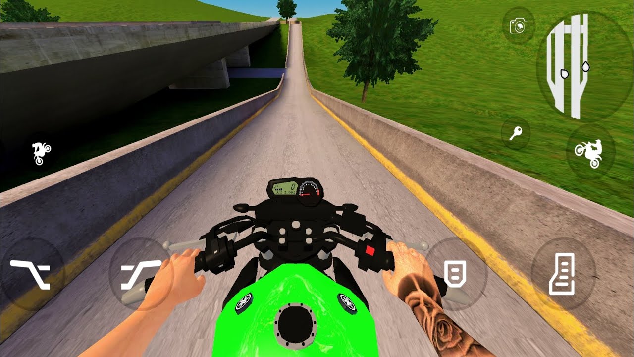 Jogando o novo jogo de motos online para celulares (Rodograu) Big open world City gameplay Ep.93