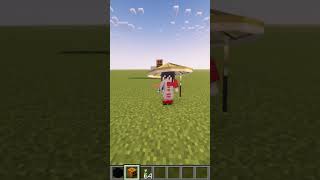 Anime Maid Addon in Minecraft #shorts