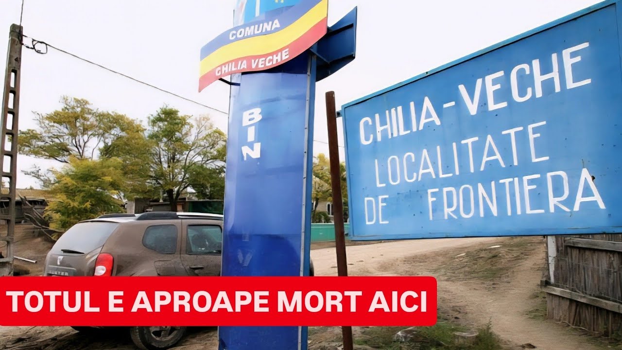 CHILIA VECHE, locul PUSTIU, aproape MORT, cu CASE IEFTINE la VÂNZARE - Am mâncat STORCEAG de STURION