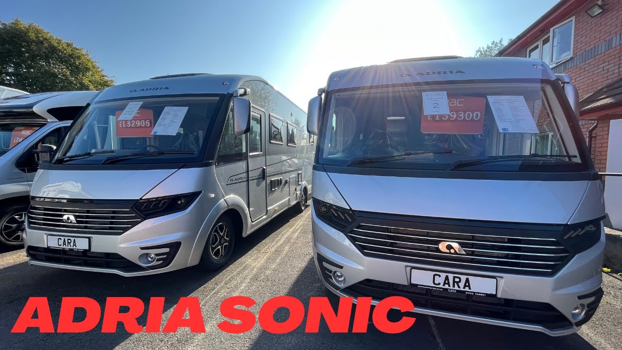 NEW Adria Sonic Supreme 700 DC & DL Motorhomes