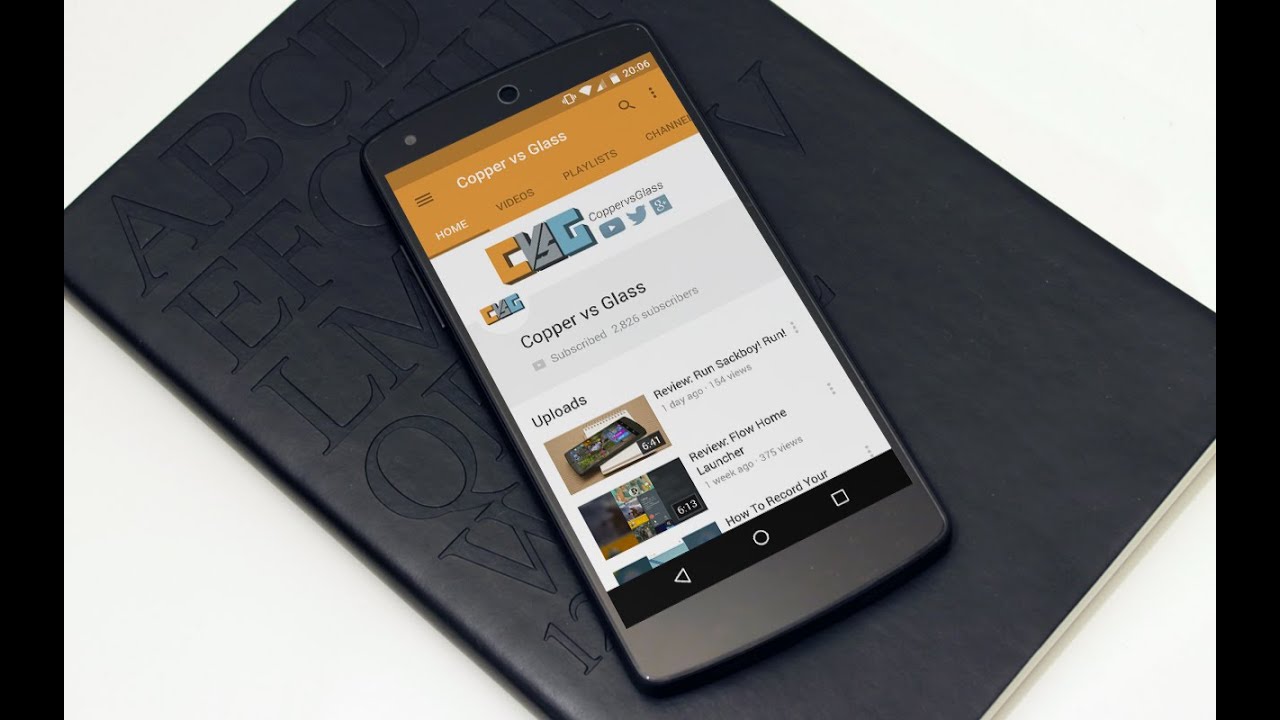 First Look: YouTube Material Design Update