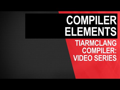 tiarmclang Compiler: Compiler Elements