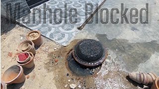 Drain Complaint 269 | Two manhole was blocks because the third manhole's pipe plugged |