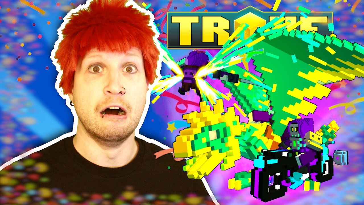 Ingen måde niece Luksus NEW "FREE DRAGON", PINATA CONFETTI WINGS & MORE! ✪ Trove Patch Notes - Join  the Party Part 2! - YouTube