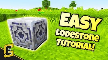 How To Make LODESTONE In Minecraft! (SUPER QUICK MINECRAFT TUTORIAL)