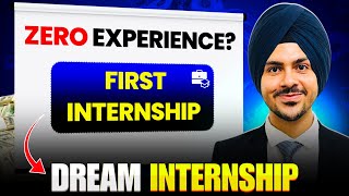 How I Got My First Internship In First Year With Zero Experience! 🔥 #iit #collegelife