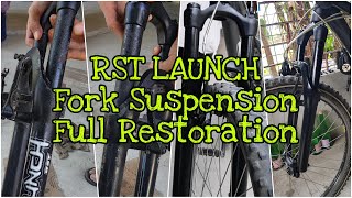 D.I.Y. RST Launch Fork Suspension Full Restoration | Manila