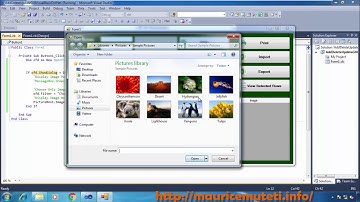 VB.NET GUI TUTORIAL #4 (ADD, UPDATE, DELETE) - How To Filter Only Image Files