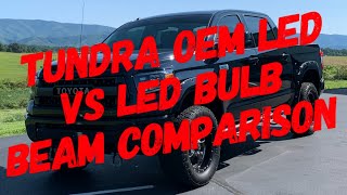 Tundra OEM LED’s Vs Bulb LED’s