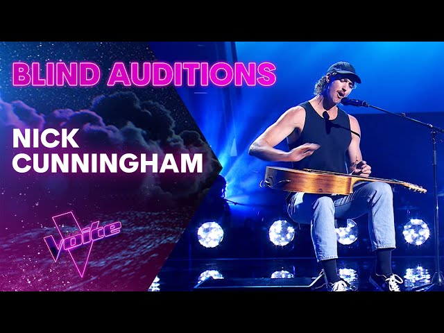 Nick Cunningham Gives A Unique Rendition Of 'Down Under' | The Blind Auditions | The Voice Australia class=
