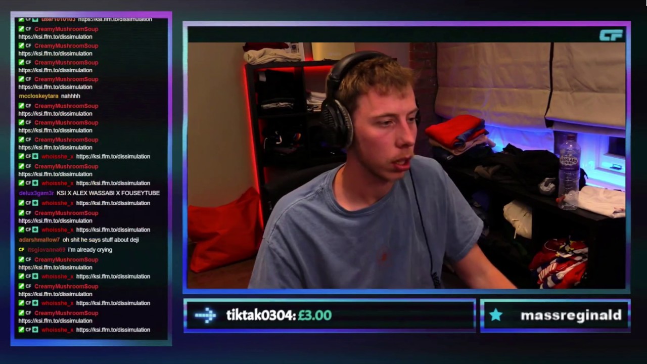 CALFREEZY REACTS TO - KSI MILLIONS