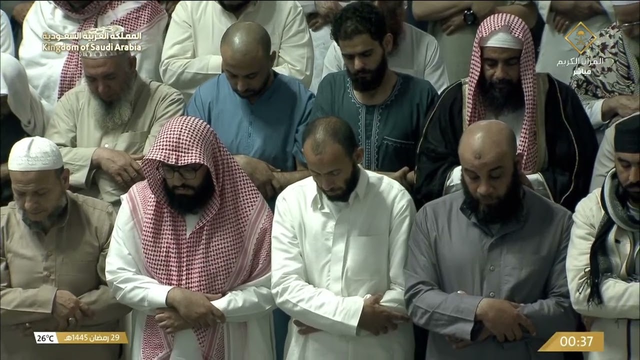 صلاة التهجد من المسجد الحرام بمكة المكرمة⁩ ⁧ليلة 29 رمضان 1445هـ
