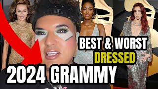 GRAMMY 2024 LOOKS BEST & WORST DRESS