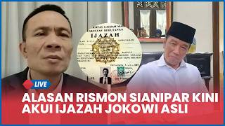 Alasan Rismon Sianipar Kini Akui Ijazah Jokowi Asli Usai 2 Bulan Riset Ulang, Ada Watermark & Embos