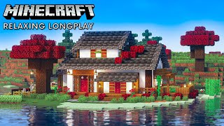 Minecraft Relaxing Longplay - Peaceful Building and Exploring (No Commentary) [1.19]