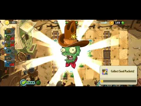 Plants vs zombies 2 Adventure 22 and 23 levels - YouTube