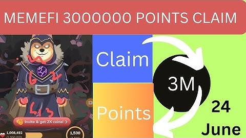 🔥Memefi ( 1-10 Level ) Today 3,000,000 Coins Code,Memefi Secret tap combo Reward,Memefi.
