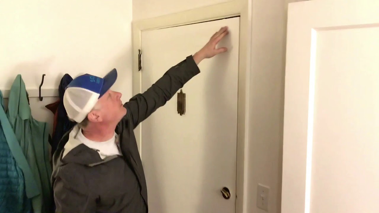 Sound Lock and Key's Erik Howes shows how house settling can affect your locks.