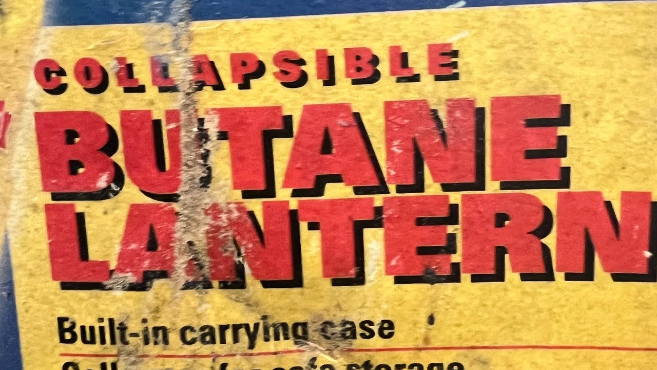American Camper butane lantern