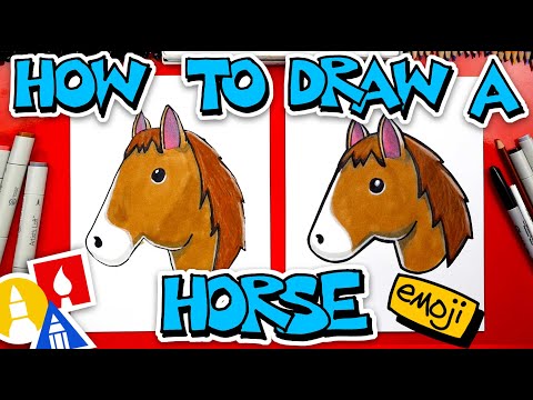 How To Draw A Horse Emoji 