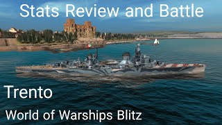 World of Warships Blitz: Trento. Stats Review and Battle