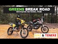 GREENS BREAK ROAD | DRZ400E | TENERE 660 | WILL WE MAKE IT?