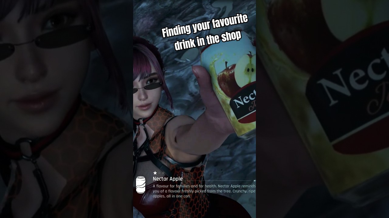 Finding your favourite drink in the shop 