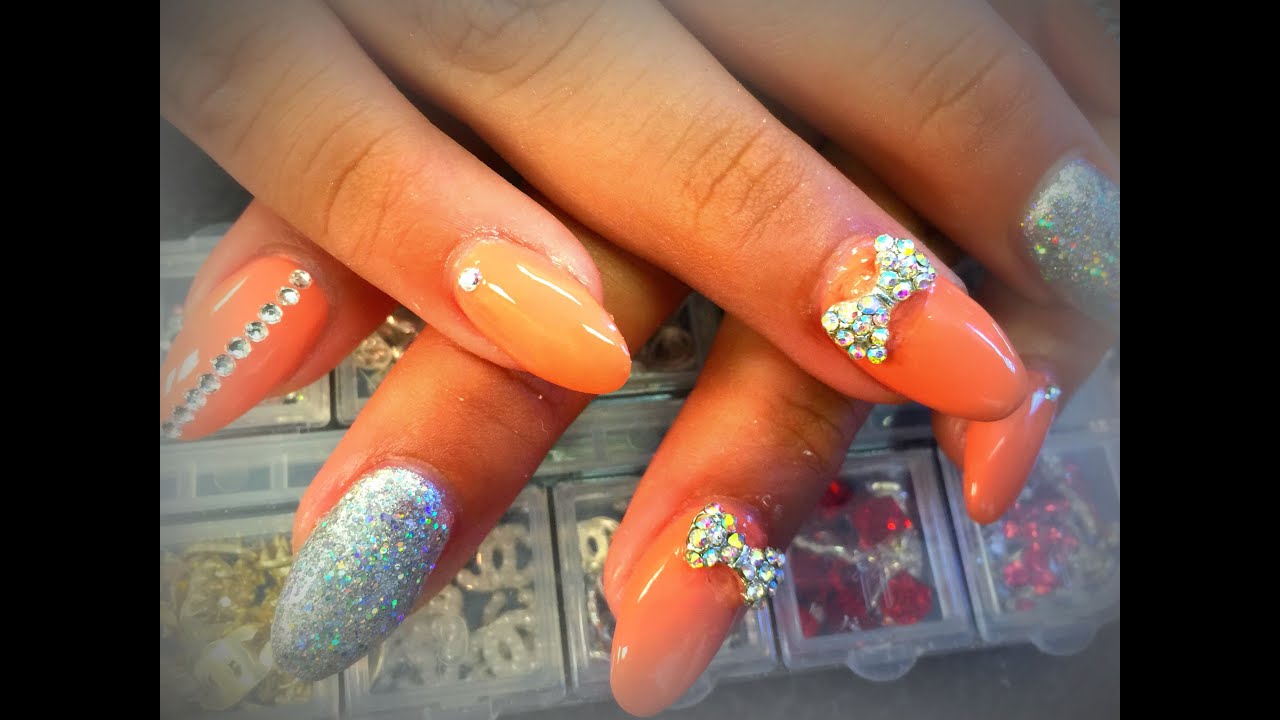4. Glittery Nail Designs for 13 Year Olds - wide 2