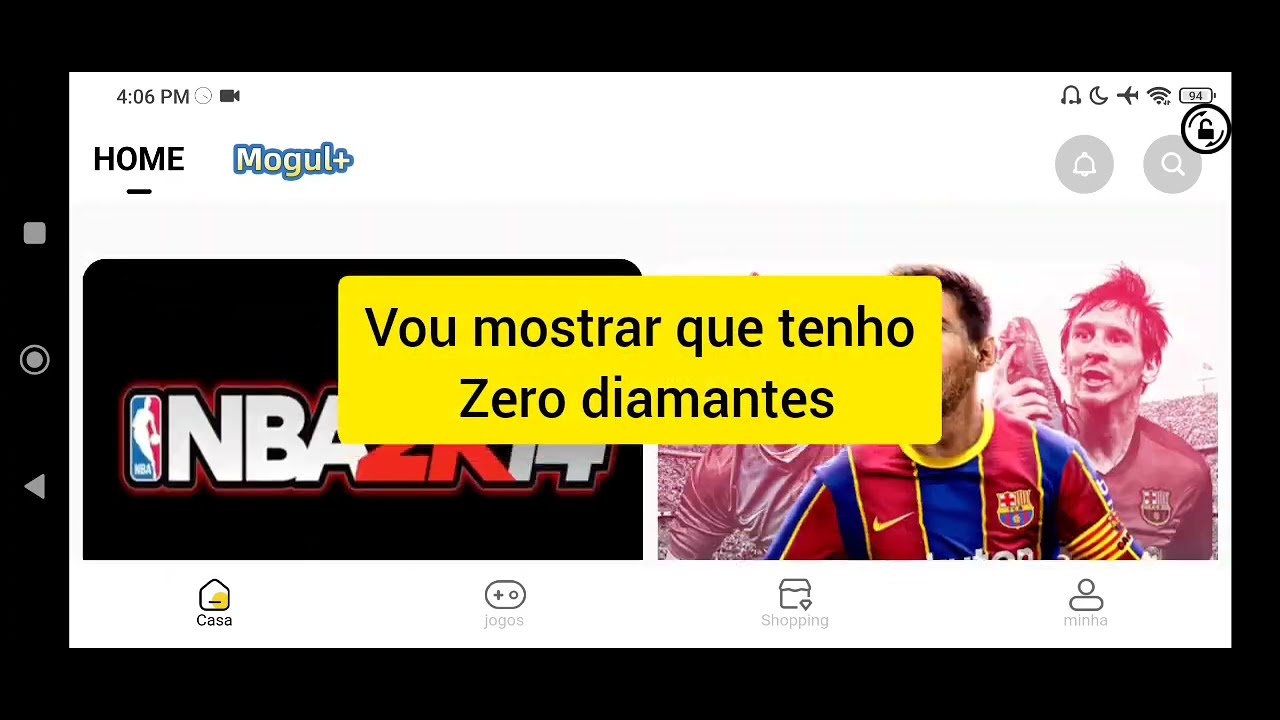 MOGUL CLOUD GAMES APK MOD HACK ILIMITADO TOTALMENTE GRÁTIS SEM FILA E INTERNET FRACA