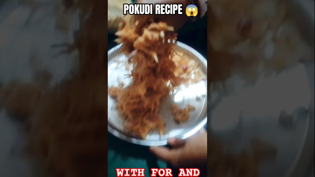 POKUDI RECIPE 🔥I 
