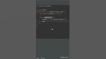 Simple Java Program That Uses While Loop #shorts