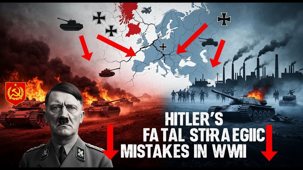 Hitler's Fatal Strategic Mistakes in WWII