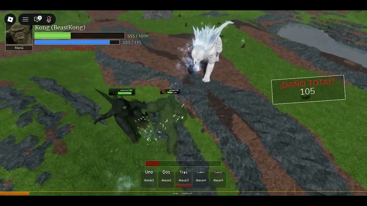 actualizacion age of titans skar king y kong