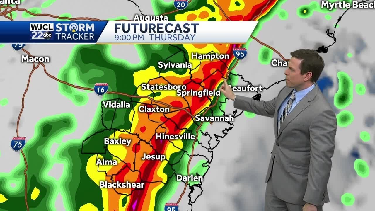 Severe storms possible this evening - YouTube