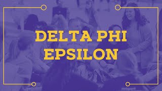 Delta Phi Epsilon