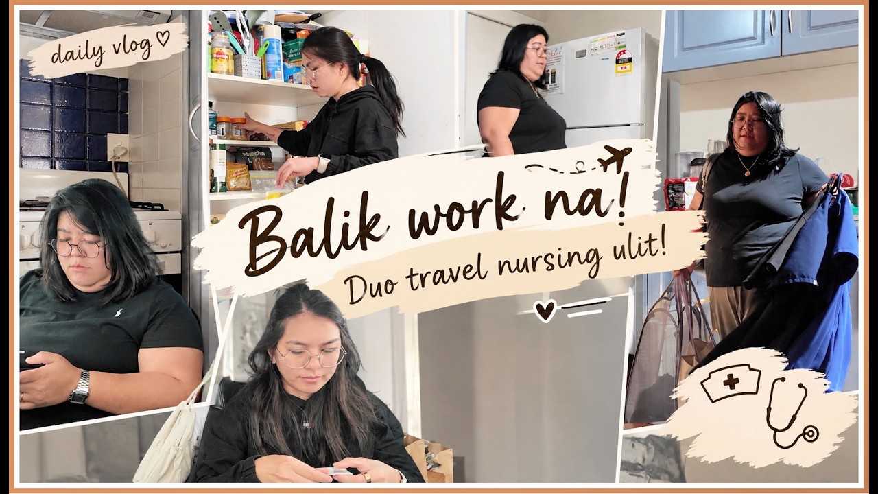 BALIK TRABAHO NA! DUO TRAVEL NURSING ULIT! 🎉I RichZigzVlogs