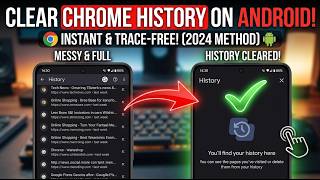 Clear Browsing History On Google Chrome From Android | Easy Tutorial screenshot 4