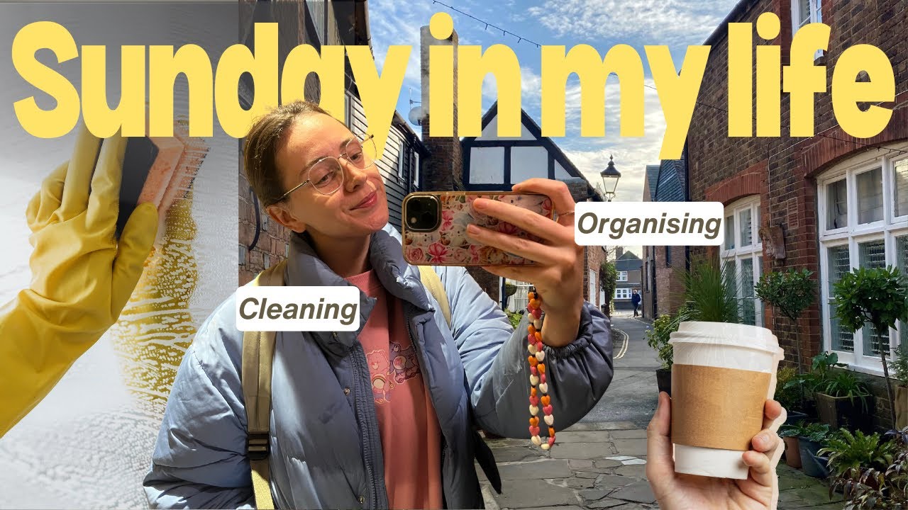 Sunday Reset Vlog 🤍 | Cleaning, Food Shop & Prepping For The Week Ahead