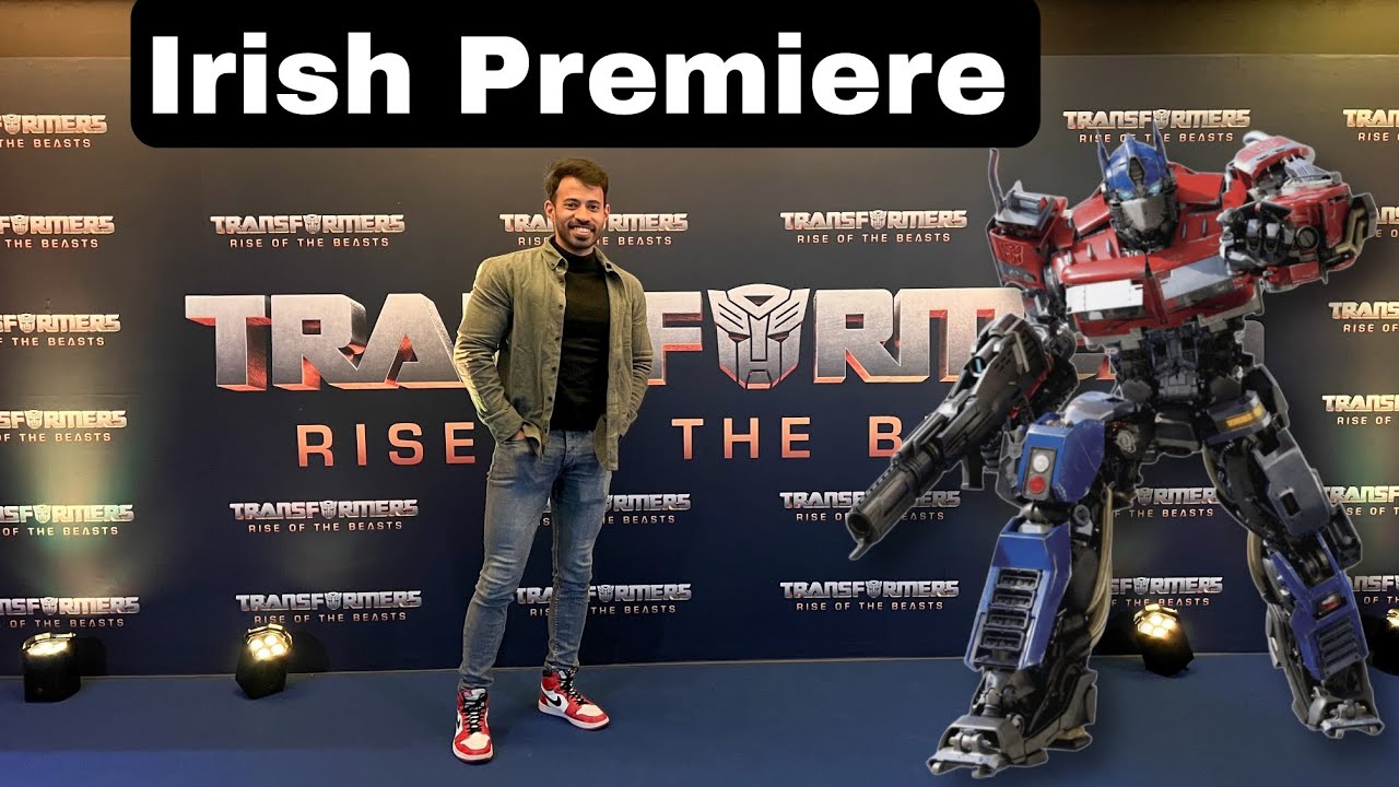 @transformersmovie  IRISH PREMIERE 😍 | @paramountpictures | What an experience 🤯