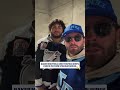 Baker Mayfield and Tristan Wirfs bringing the energy for NHL Stadium Series 🔥
