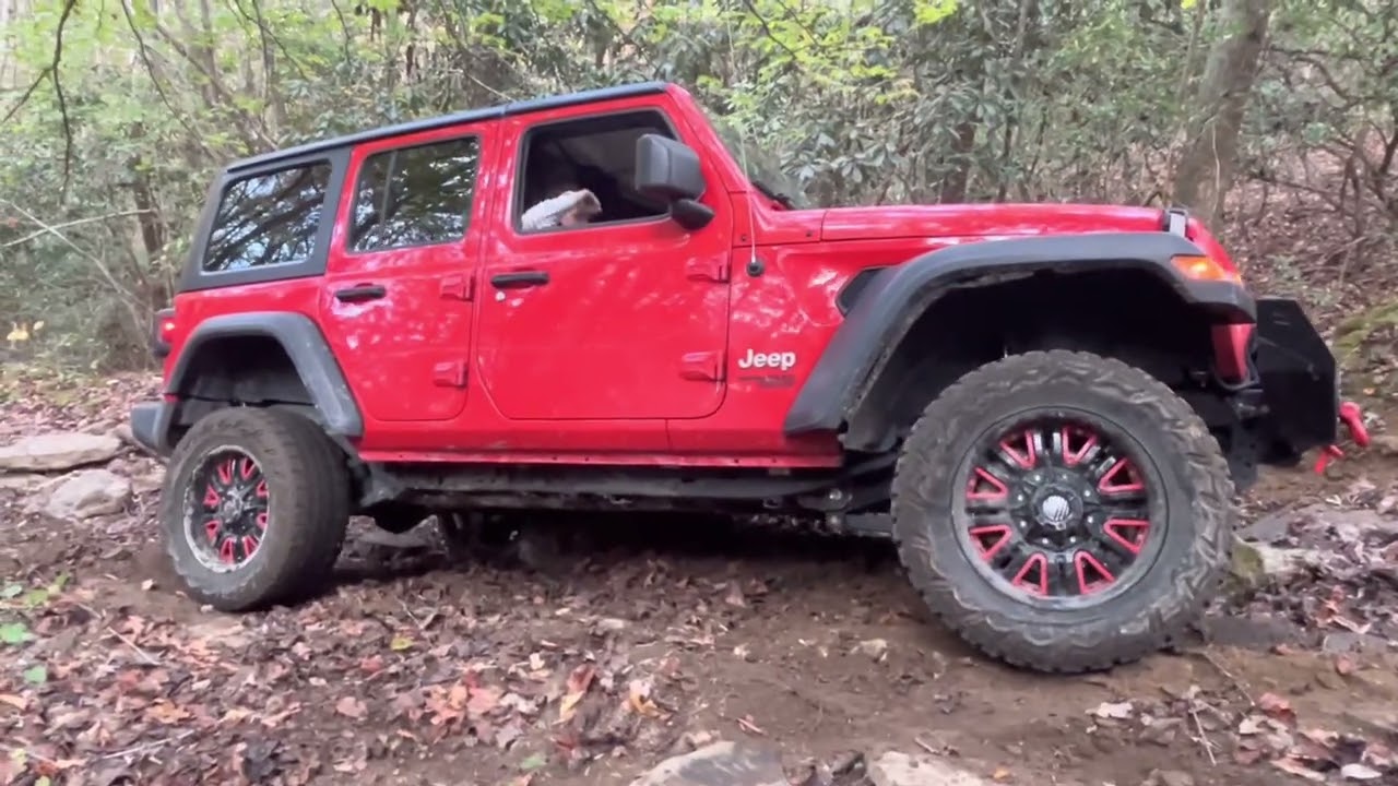 Jeep ride through Limestone-The Gulf-Daus Mountain