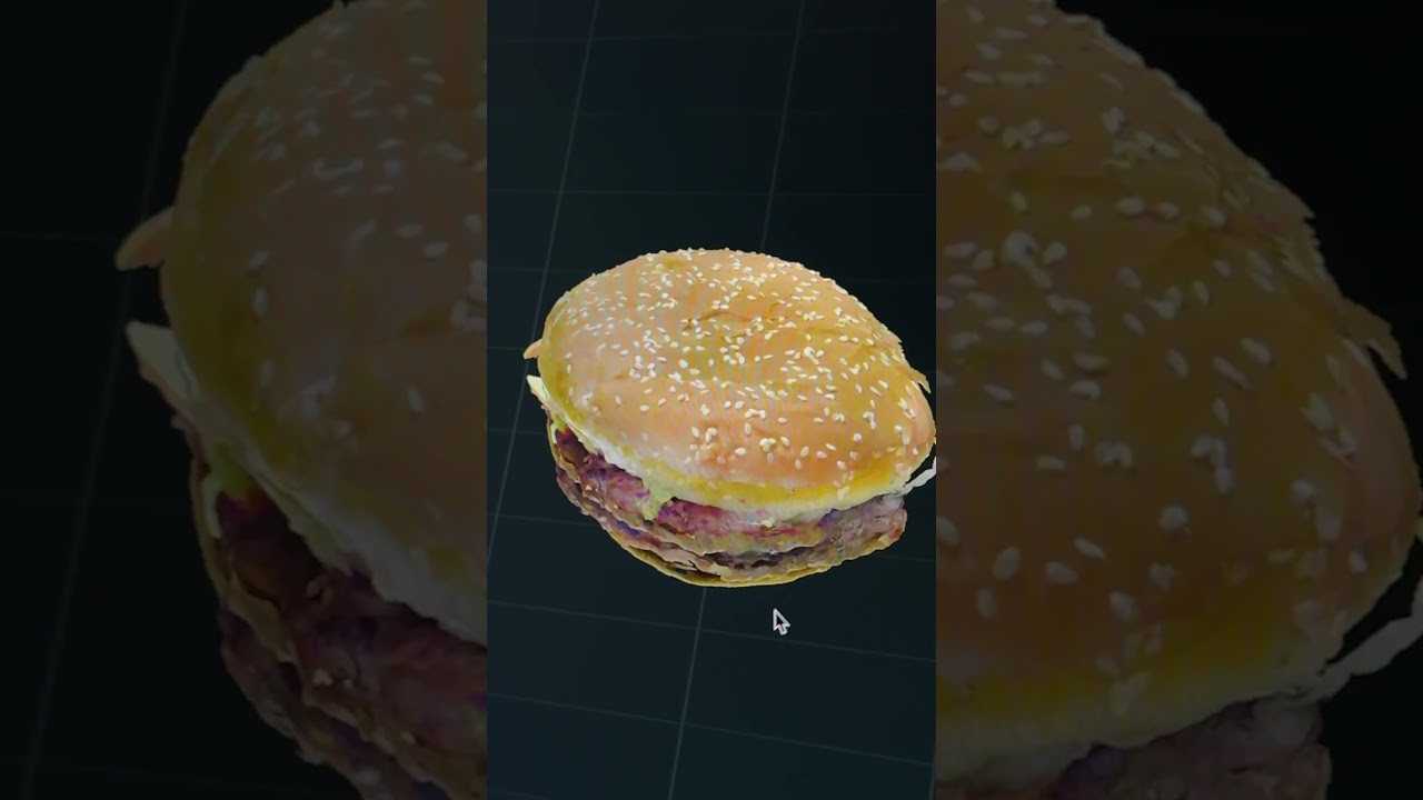 He Scanned a Burger with Creality Otter… You Won’t Believe the Result!