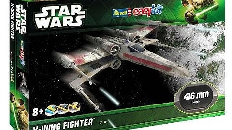 Building the Revell X-Wing part 2