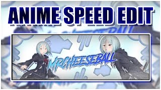 Anime Speed Edit Arin Twitter Banner Trinity Seven