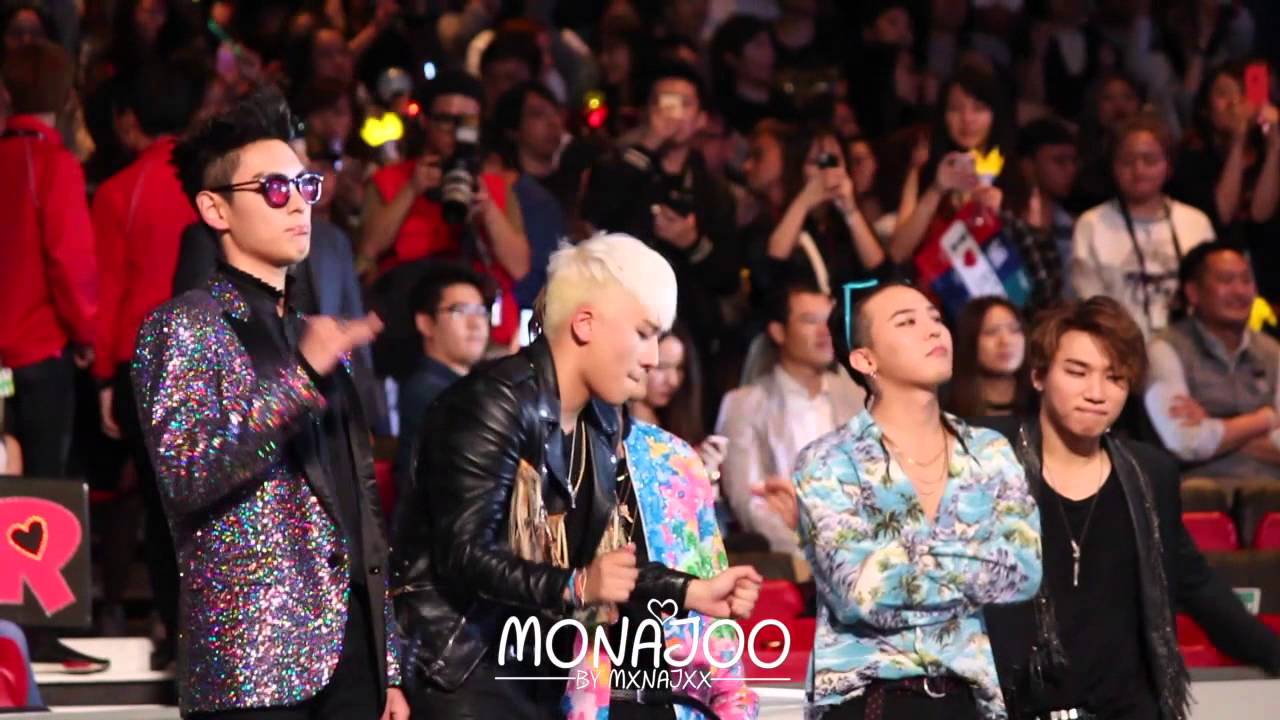 151202 BIGBANG REACT TO PSY ''DADDY'' AT MAMA 2015