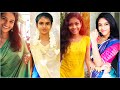  tamil  beautiful  cute  girls in  saree  latest  trending  tiktoks   saree