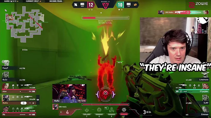 DRX Insane Match Against RRQ In VCT PACIFIC | Sliggy Reacts