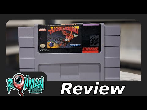 Aero the Acrobat SNES Review - RonMan Gaming