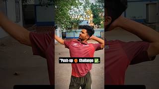 "Day-5 Push-up Series ❤️‍🔥 New Level Unlock (Wide Push-ups)... #fitnessmind_ashish#pushupchallange