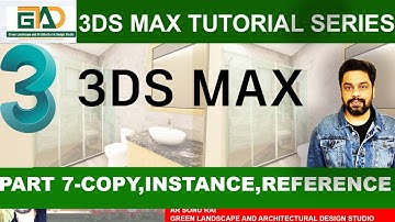 PART 7- COPY,INSTANCE,REFERENCE (3DS MAX TUTORIAL SERIES)